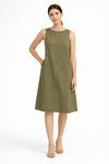 Women's Sleeveless linen Tank Dress
