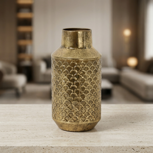 Metal Vase # 69059S