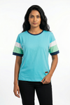 Womens Short-sleeved crew neck t-shirt