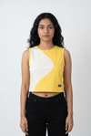 Women's sleeveless crop top
