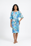 Floral Cold Shoulder Dress