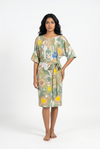 Floral Cold Shoulder Dress