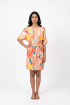 Floral Cold Shoulder Dress