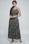 Paisley Print Spaghetti Strap Dress for girls