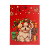 Puppy Christmas Card