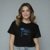 Printed Slogan T-Shirt for girls