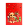 Puppy Christmas Card