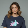Printed Hhort-sleeved Top for girls