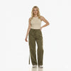 High-Waist Strappy Utility Cargo Trouser
