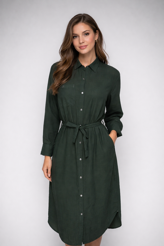 Casual Long Shirt Dress for girls