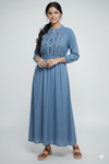 Long Sleeve Maxi Dress for girls