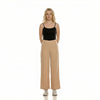 High-Waist Wide-Leg Linen Trouser