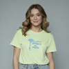Printed Slogan T-Shirt for girls