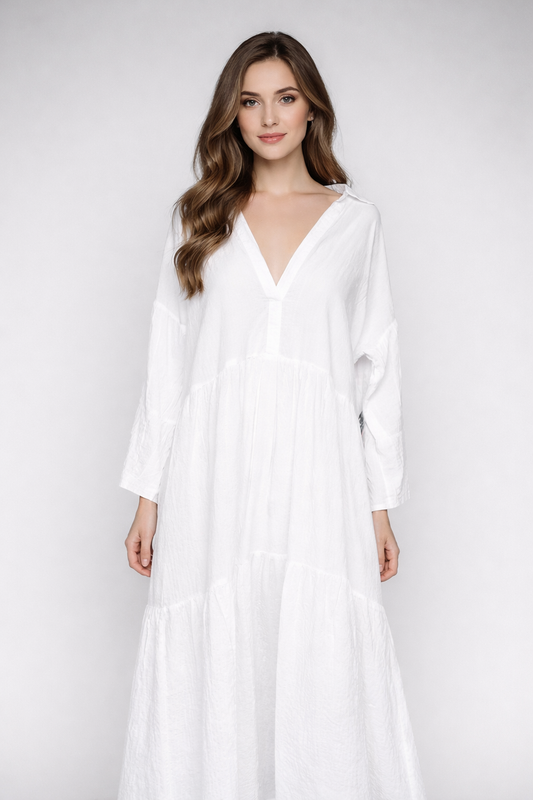 Long Sleeve Maxi Dress  for girls