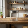 Glass jar