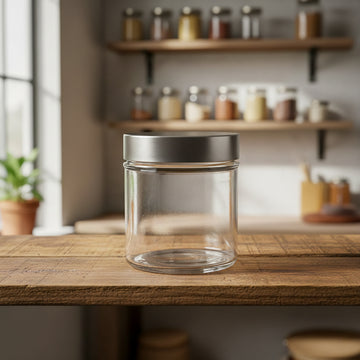 Glass jar
