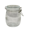 Airtight Glass Pantry Jar with Screw Lid — One Litre