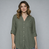 Women's Button-Down Shirt Blouse