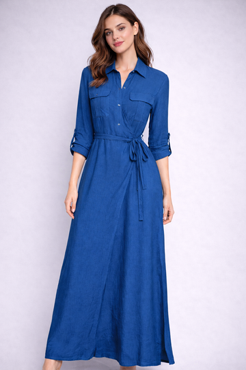 Utility Long Sleeve Dress for girl