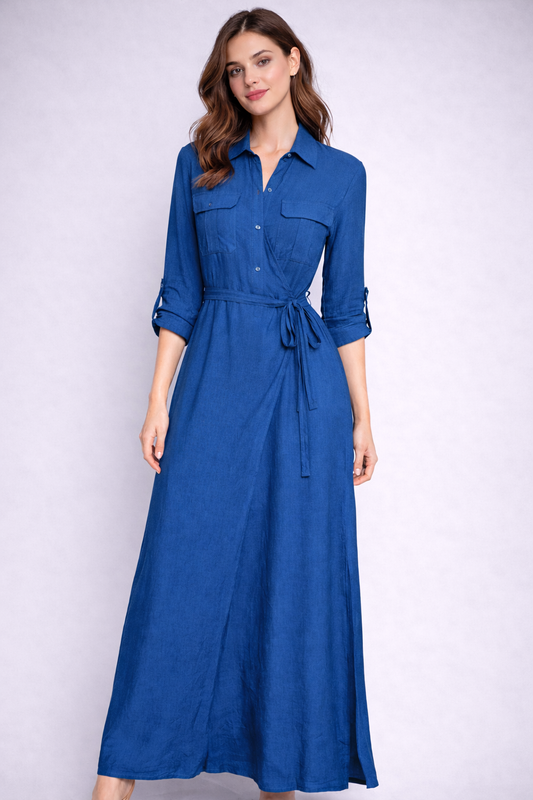 Utility Long Sleeve Dress for girl