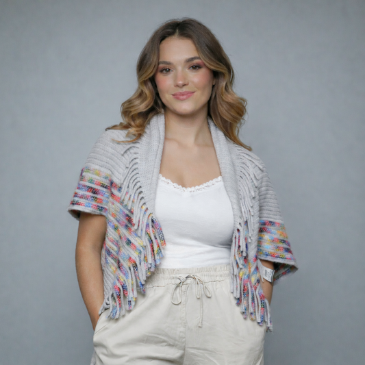 Women's Ribbed Knit Scarf
