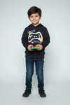Graphic Printed Hooded Cotton Sweatshirt Boy