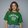 Women's Chicago Graphic Print Crop Top