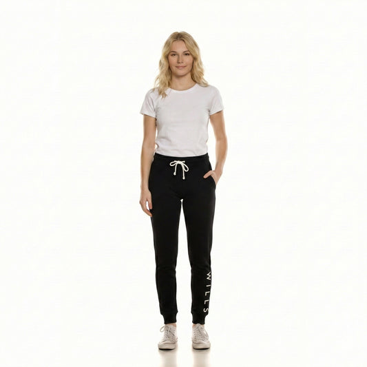 Slim-Fit Graphic Drawstring Joggers