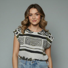 Women's Long Sleeve printed Casual Blouse