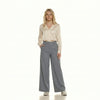 High-Waist Wide-Leg Tailored Trouser
