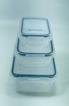 Airtight Food Storage Containers Set of Three