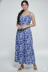 Filigree Print Maxi Dress for girls