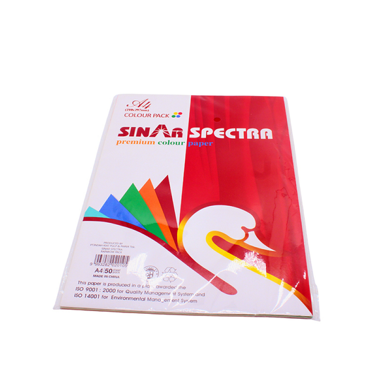 Color Paper A4 50 Pgs.