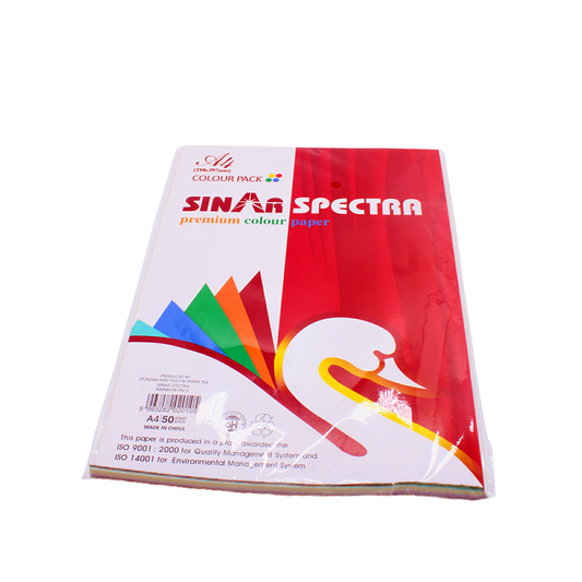 Color Paper A4 100 Pgs.