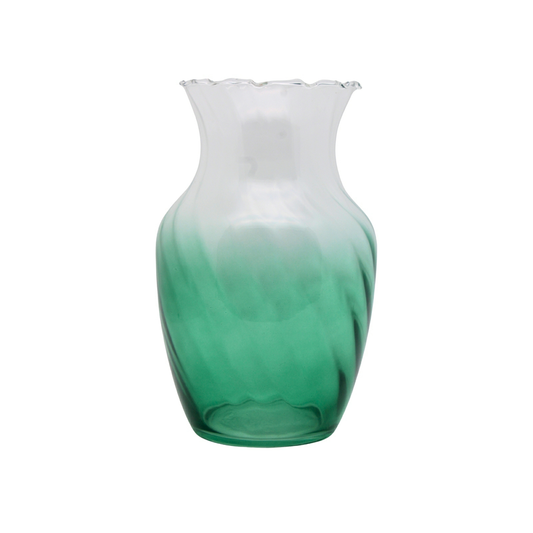 Glass Vase Green