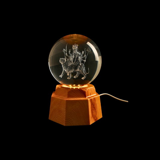 Rotating Crystal Ornament