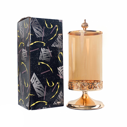 Glass Jar 34CM GOLD