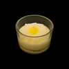 Glass Flower Candle
