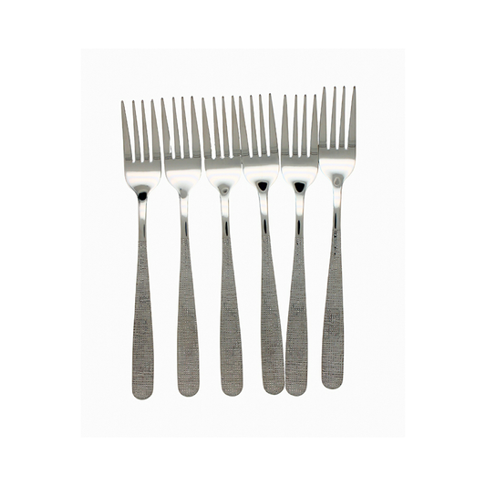 FORK 06 PCS Silver #3SV