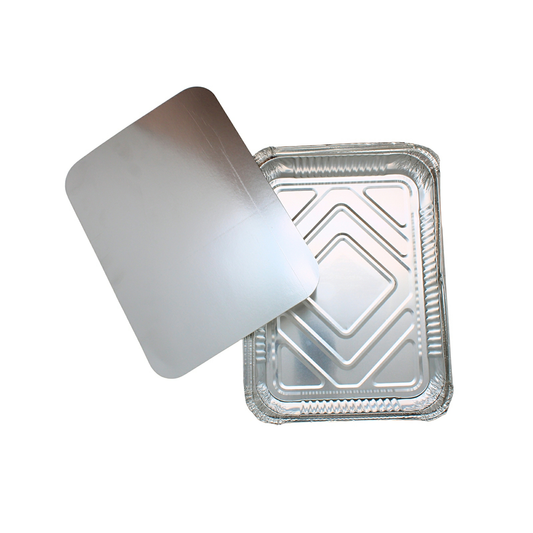 Foil Container with Lid 6PC #185