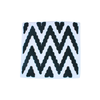 Black White Zigzag Tufted Cushion Cover