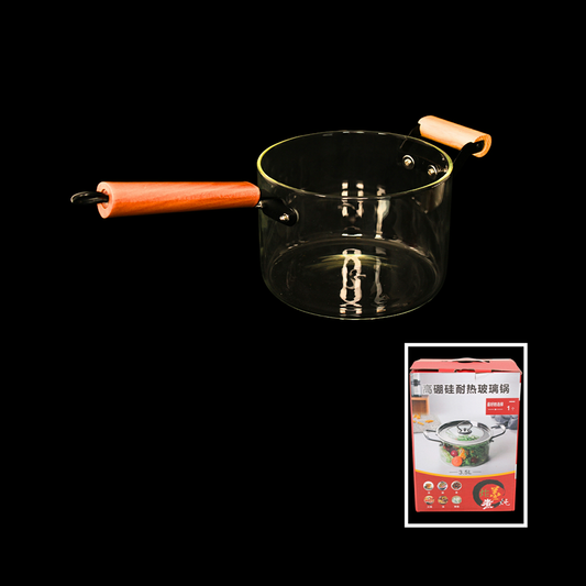 Glass Stovetop Pot #035