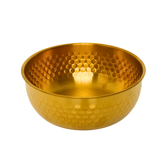 Steel Bowl 21CM Gold