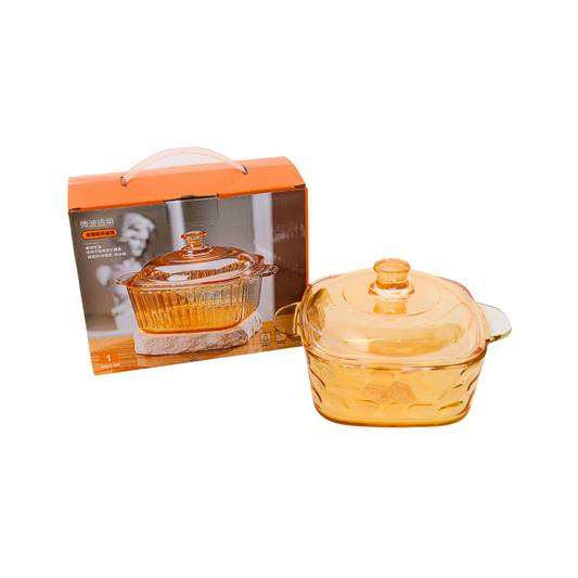 Glass Casserole with Lid JYFW002
