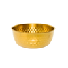 Steel Bowl 19CM Gold