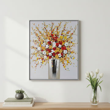 Wall Art Flower Pot