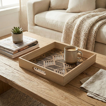 Wooden Tray L