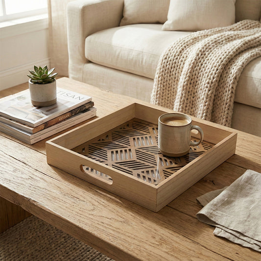Wooden Tray L