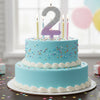 Number Candle Pink Color