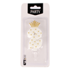 Number Candle White Color